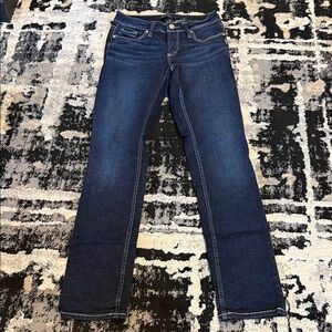 Silver Jeans Dark Indigo Straight-Leg Women’s Jeans